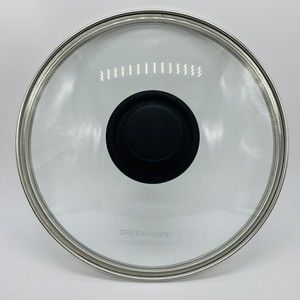 Green Life Replacement Lid for 8.5 Inch Pots Pans Black Knob Handle